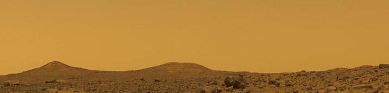 Mars Sky at Noon - Pathfinder image, NASA / JPL