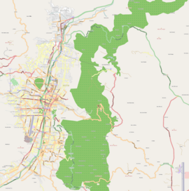 Cerro Nutibara ubicada en Medellín