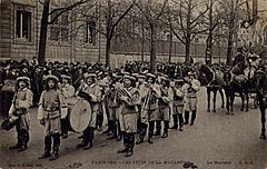 Mi-Carême à Paris 1905 - La Musique