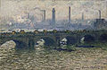 Claude Monet, Puente de Waterloo (1903)