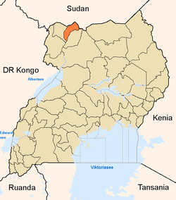 Distriktoloko en Ugando