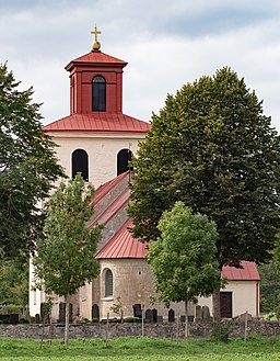 Norra Strö kyrka i september 2018