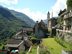 Mosogno village