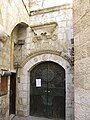 Puerta de la Sinagoga Eliahu Ha-Naví. Templo dedicado al profeta Elías.
