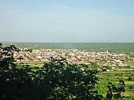 Parelhas vista da Serra do Boqueirão.