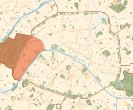 XVI arrondissement di Parigi – Localizzazione