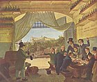 Сцена в таверне. Ок. 1820. Холст, масло. Музей искусств Силезии, Вроцлав