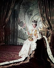 The Coronation gown of Elizabeth II featured the Lotus flower of Ceylon in addition to floral emblems of other Commonwealth nations