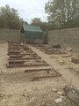 Reconstitution de tombes allemandes dans le cimetière