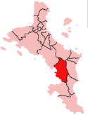 Location within Seychelles