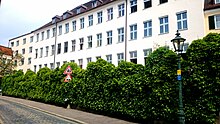 Schulgebäude der Berufsfachschule für Ernährung und Versorgung Maria Stern Augsburg