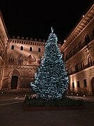 Siena, Rocca Salimbeni, Natale 2018