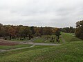 Längswälle des königlichen Schießplatzes zwischen den Friedhofsabteilungen 91/92 und 43/44