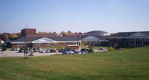 Tallmadge High School rear, October 2012