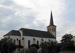 The church of St. Peter in Temmels
