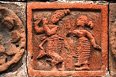 Терракотовая панель храма Ат Чала в Анчкода, Рагхунатхпур, Пурулия. 05.jpg