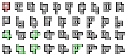 37 Nonominoes with Holes.svg