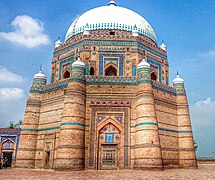 Mausoleum of Shah Rukn-i-Alam in Multan, Pakistan