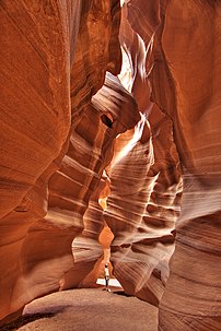 Antelope Canyon en Arizona. (veré dèfenicion 1 333 × 2 000)