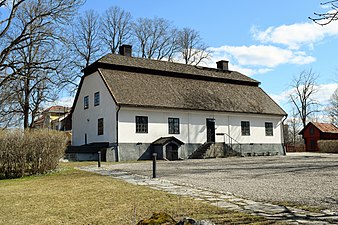 Väsby kungsgård, huvudbyggnaden.