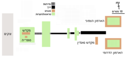 מפת אתר המקדשים בוואט פהו