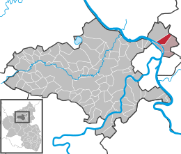 Weitersburg – Mappa