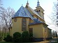 Back-view of the church in 2010