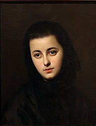 Leonid Jodeyko - Gənc qadın portreti, 1856