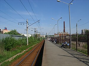 Вид в сторону Финляндского вокзала