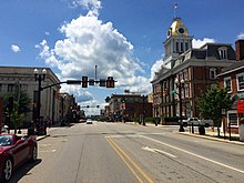 Photo showing Philadelphia St. in Downtown Indiana Boro