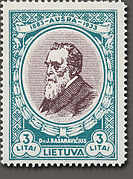 Поштова марка Литви