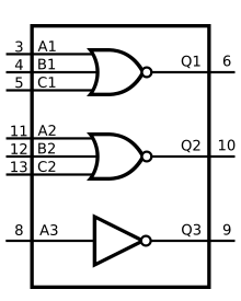 CMOS 4000 Functional Diagram