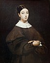 『妹アリーヌの肖像』1835年 ルーヴル美術館所蔵