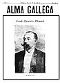 Chané na portada de Alma Gallega.