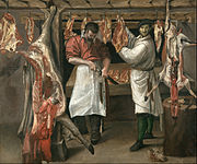 Annibale Carracci: Butcher's Shop, ca. 1580