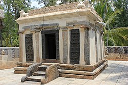 View of Arakeshvara temple mantapa (10th century A.D.)