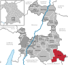 Lage der Gemeinde Aying im Landkreis München