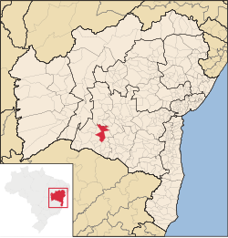 Location in Bahia