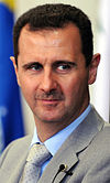 Syrian president Bashar al-Assad