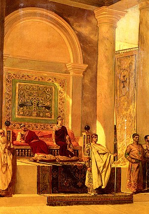 Benjamin-Constant-The Throne Room In Byzantium