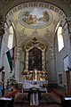 Blick auf den Altar der römisch-katholischen Kirche