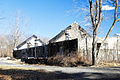 Remains of a storage building