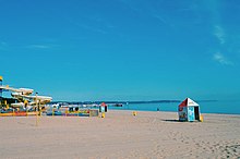 Beach in Brzeźno