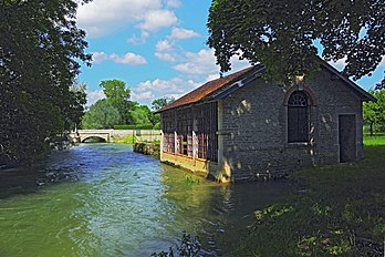 La Seine vers le lavoir…