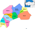 Burdur districts