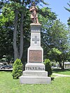 Памятник Гражданской войне, Конгресс-парк, Саратога-Спрингс, Нью-Йорк. Jpg