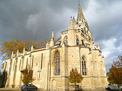 Collégiale Notre-Dame-d'Uzeste.