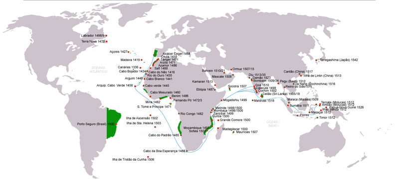 Descobrimentos e explorações portuguesesV2