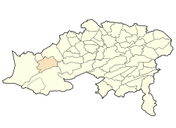 Location of Barika in the Batna Province