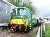 73001 (E6001) at Lydney, Dean Forest Railway